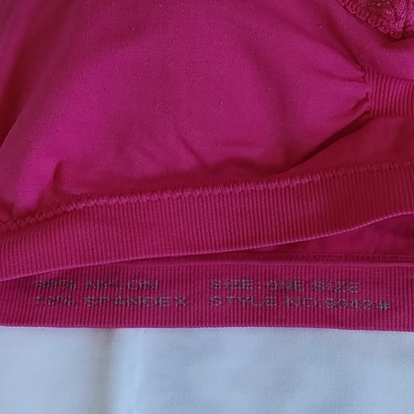 Coobie V-Neck Lace Trim Bra - Picture 3 of 4